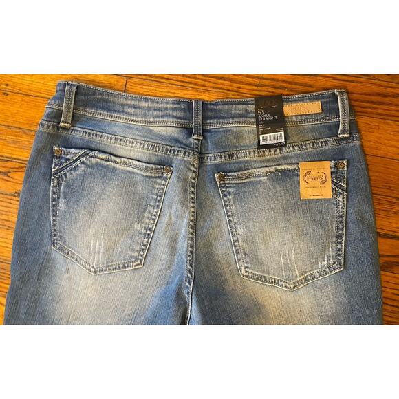 WOMEN'S BUCKLE BLACK Fit No. 53 HIGH RISE ANKLE STRAIGHT 33 - Picture 4 of 8